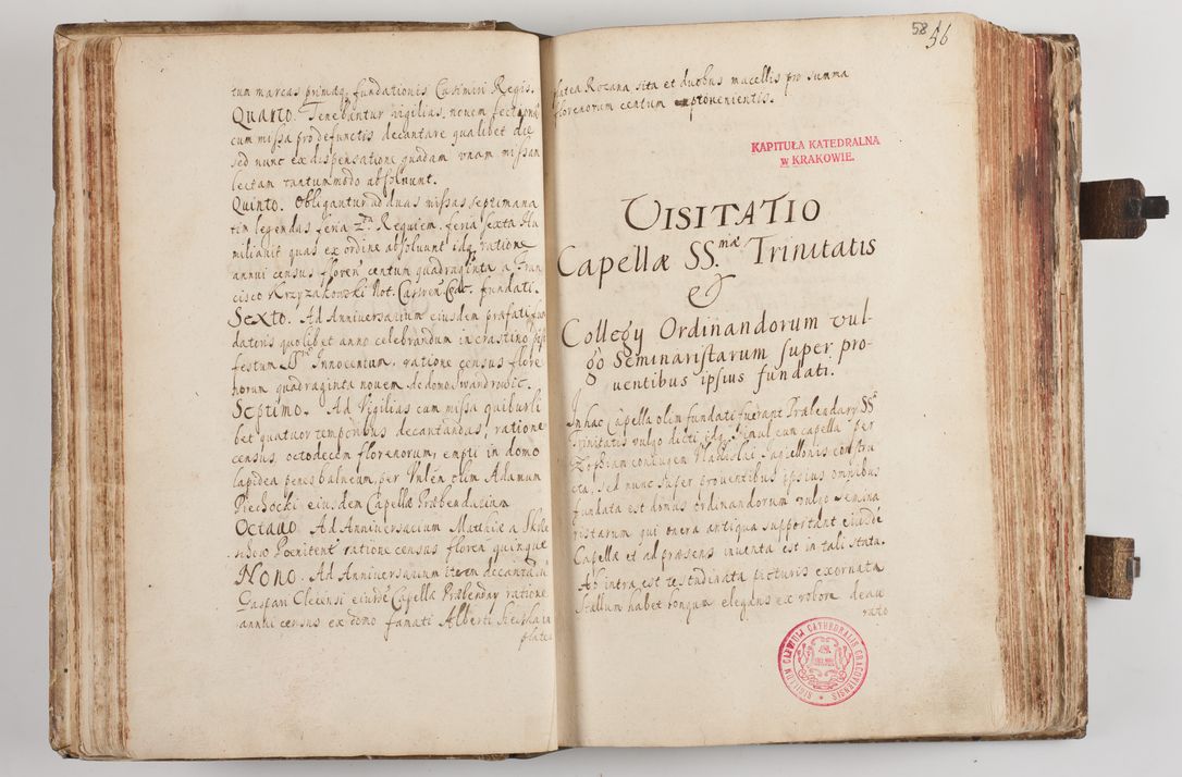 Zdjęcie nr 66 dla obiektu archiwalnego: Acta visitationum Illustrissimi et Reverendissimi Domini D. Jacobi Zadzik Episcopi Cracoviensi, Ducis Severae