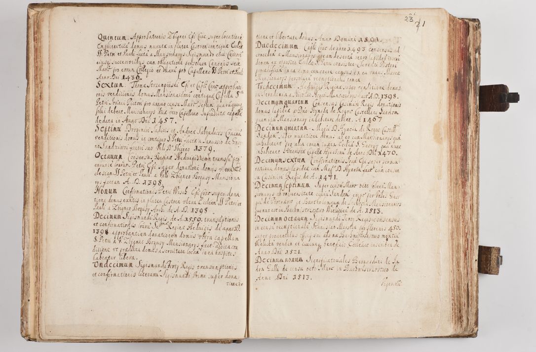 Zdjęcie nr 30 dla obiektu archiwalnego: Acta visitationum Illustrissimi et Reverendissimi Domini D. Jacobi Zadzik Episcopi Cracoviensi, Ducis Severae