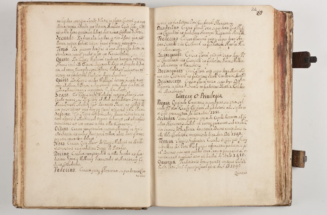 Zdjęcie nr 29 dla obiektu archiwalnego: Acta visitationum Illustrissimi et Reverendissimi Domini D. Jacobi Zadzik Episcopi Cracoviensi, Ducis Severae