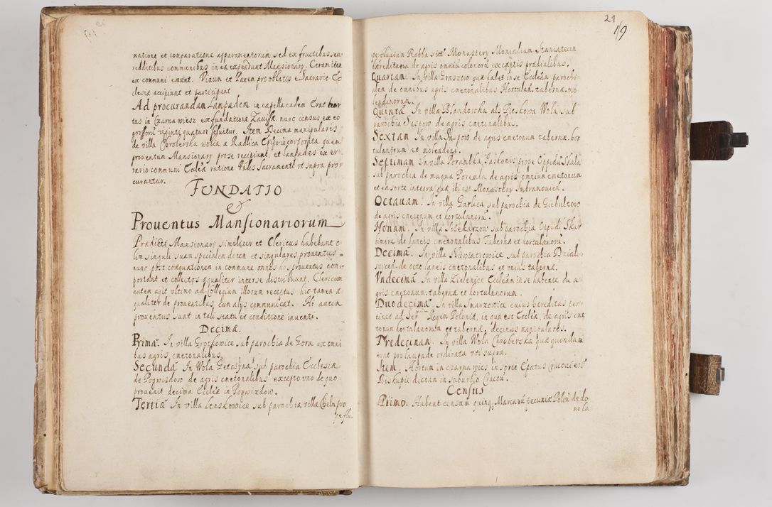 Zdjęcie nr 28 dla obiektu archiwalnego: Acta visitationum Illustrissimi et Reverendissimi Domini D. Jacobi Zadzik Episcopi Cracoviensi, Ducis Severae