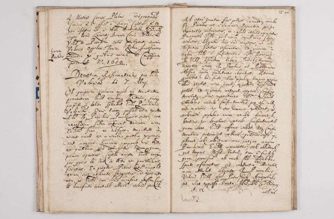 Zdjęcie nr 19 dla obiektu archiwalnego: Visitatio externa decanatus Zatoriensis a. D. 1670 in mense Aprili.