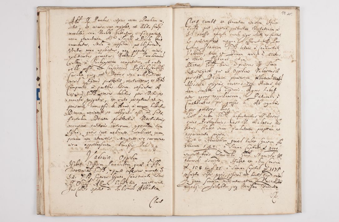 Zdjęcie nr 18 dla obiektu archiwalnego: Visitatio externa decanatus Zatoriensis a. D. 1670 in mense Aprili.