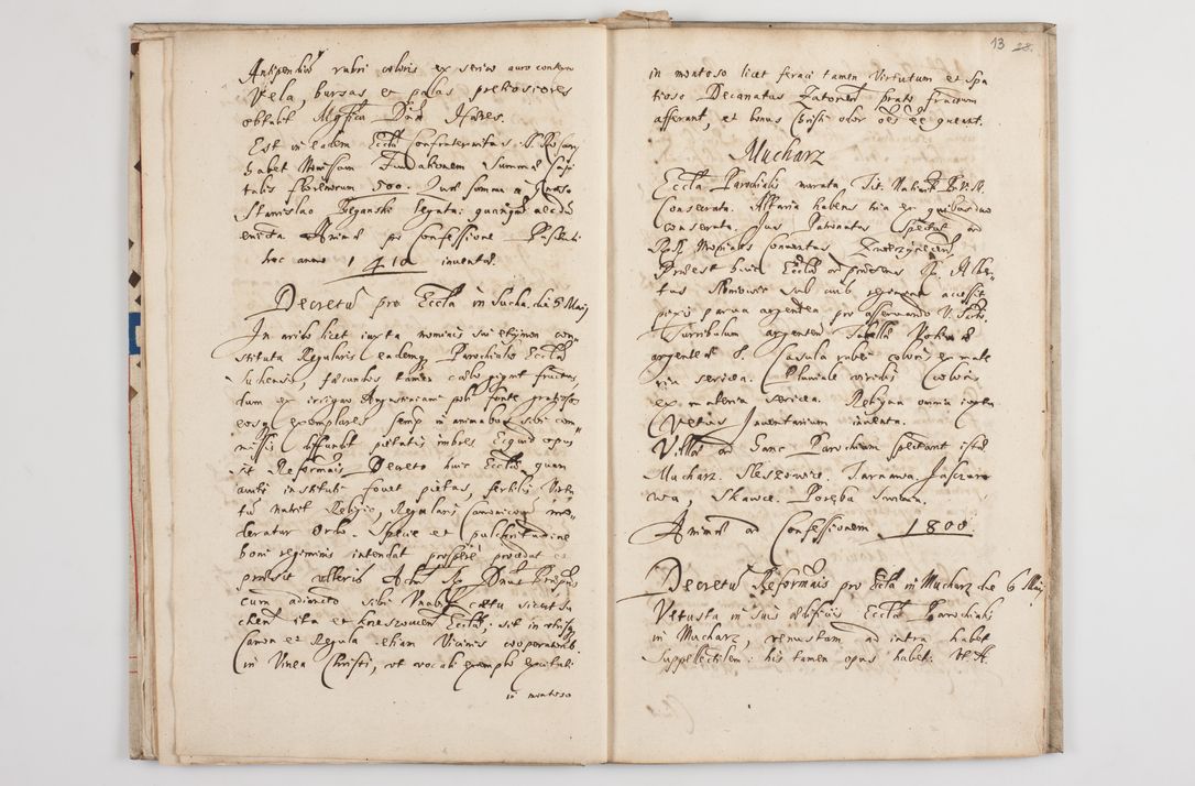 Zdjęcie nr 17 dla obiektu archiwalnego: Visitatio externa decanatus Zatoriensis a. D. 1670 in mense Aprili.