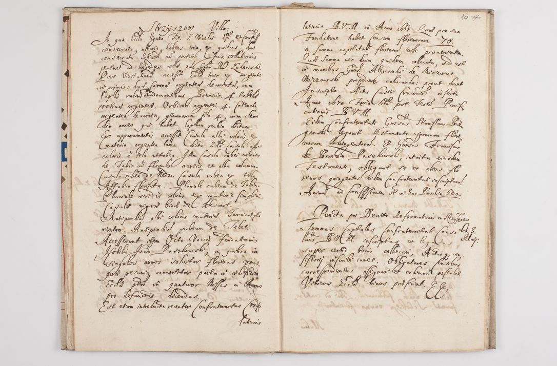 Zdjęcie nr 14 dla obiektu archiwalnego: Visitatio externa decanatus Zatoriensis a. D. 1670 in mense Aprili.