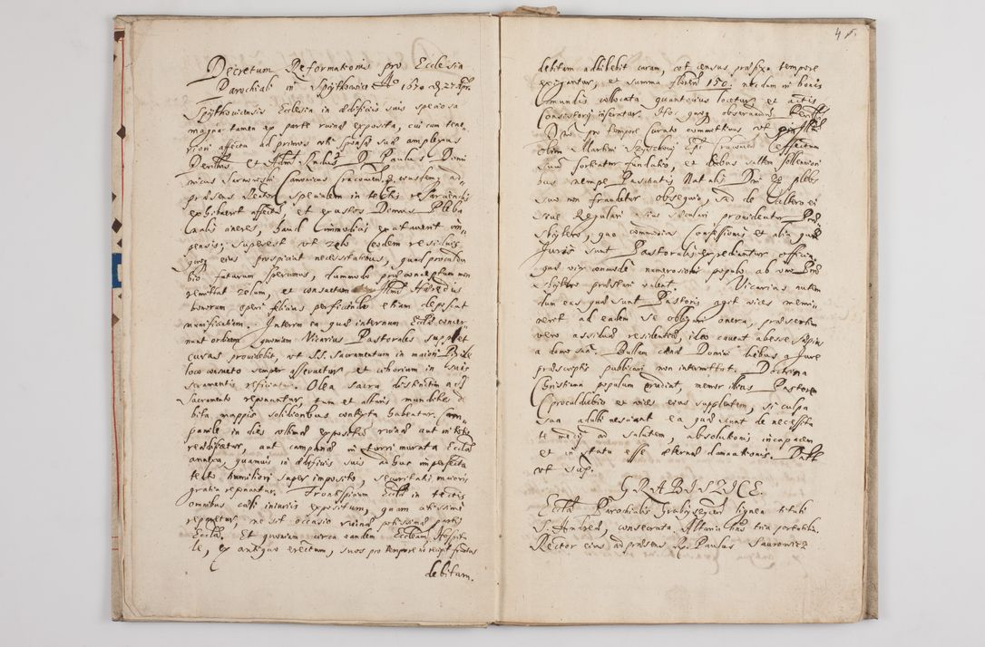 Zdjęcie nr 8 dla obiektu archiwalnego: Visitatio externa decanatus Zatoriensis a. D. 1670 in mense Aprili.