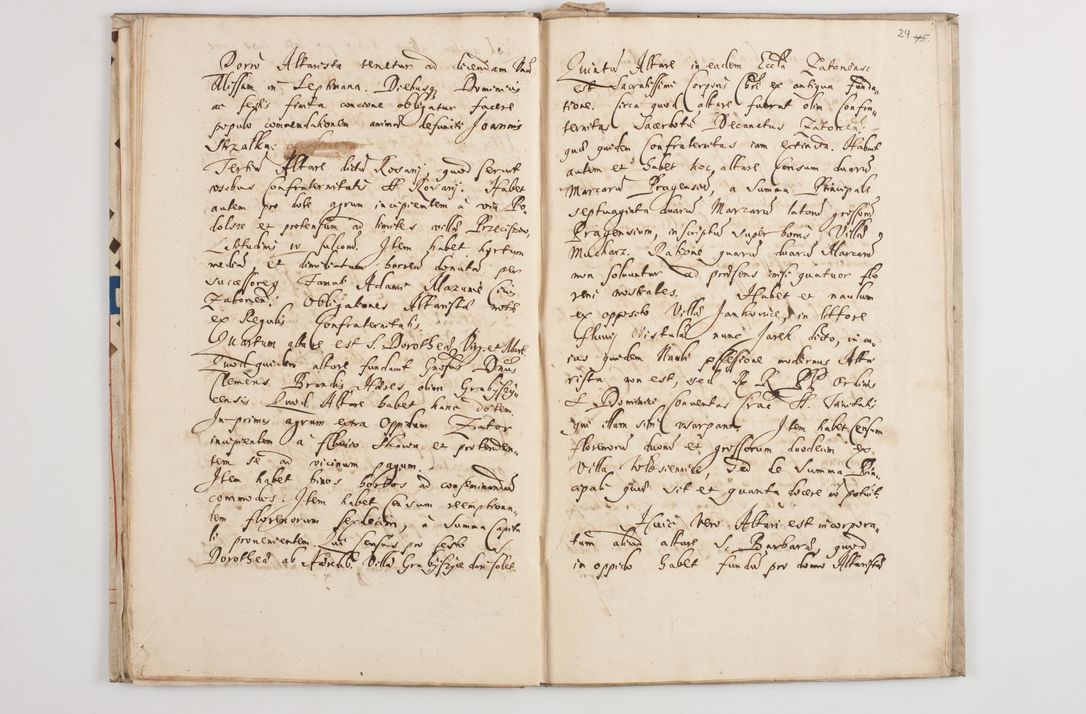 Zdjęcie nr 28 dla obiektu archiwalnego: Visitatio externa decanatus Zatoriensis a. D. 1670 in mense Aprili.