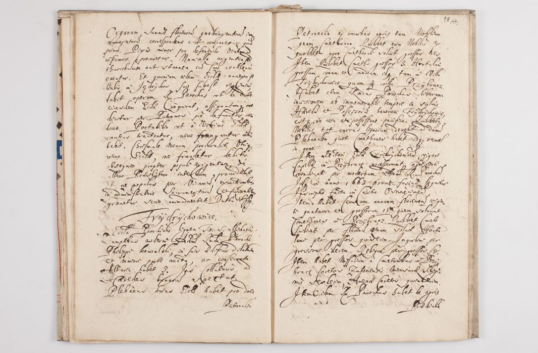 Zdjęcie nr 22 dla obiektu archiwalnego: Visitatio externa decanatus Zatoriensis a. D. 1670 in mense Aprili.