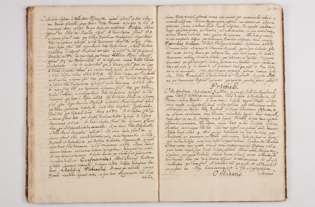 Zdjęcie nr 27 dla obiektu archiwalnego: Actus visitationis externae ecclesiarum decanatus Zatoriensis expeditae mense Augusto a. D. 1679 per. R. D. Andream Pęgowski, archidiaconum Cracoviensem.