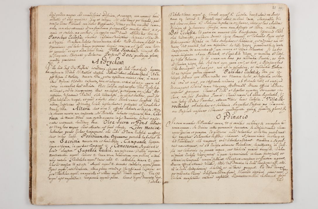 Zdjęcie nr 25 dla obiektu archiwalnego: Actus visitationis externae ecclesiarum decanatus Zatoriensis expeditae mense Augusto a. D. 1679 per. R. D. Andream Pęgowski, archidiaconum Cracoviensem.