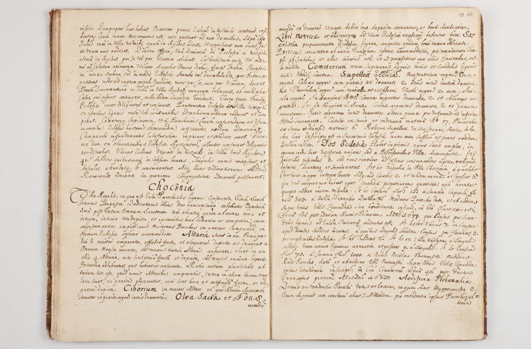 Zdjęcie nr 22 dla obiektu archiwalnego: Actus visitationis externae ecclesiarum decanatus Zatoriensis expeditae mense Augusto a. D. 1679 per. R. D. Andream Pęgowski, archidiaconum Cracoviensem.