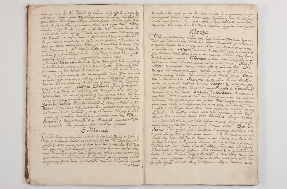 Zdjęcie nr 9 dla obiektu archiwalnego: Actus visitationis externae ecclesiarum decanatus Zatoriensis expeditae mense Augusto a. D. 1679 per. R. D. Andream Pęgowski, archidiaconum Cracoviensem.