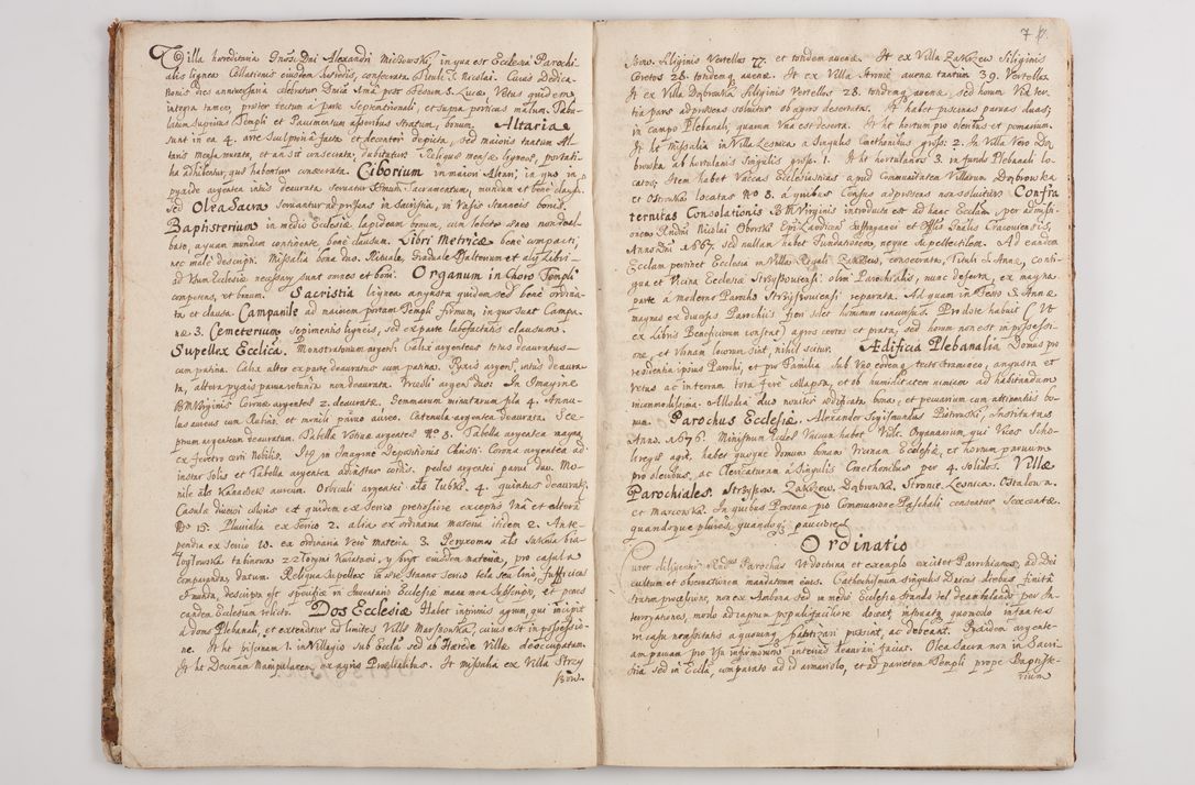 Zdjęcie nr 11 dla obiektu archiwalnego: Actus visitationis externae ecclesiarum decanatus Zatoriensis expeditae mense Augusto a. D. 1679 per. R. D. Andream Pęgowski, archidiaconum Cracoviensem.