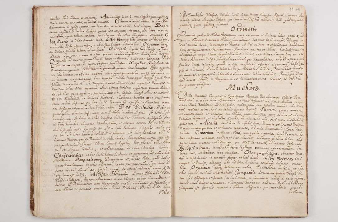 Zdjęcie nr 17 dla obiektu archiwalnego: Actus visitationis externae ecclesiarum decanatus Zatoriensis expeditae mense Augusto a. D. 1679 per. R. D. Andream Pęgowski, archidiaconum Cracoviensem.