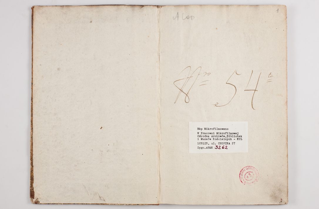 Zdjęcie nr 5 dla obiektu archiwalnego: Actus visitationis externae ecclesiarum decanatus Zatoriensis expeditae mense Augusto a. D. 1679 per. R. D. Andream Pęgowski, archidiaconum Cracoviensem.