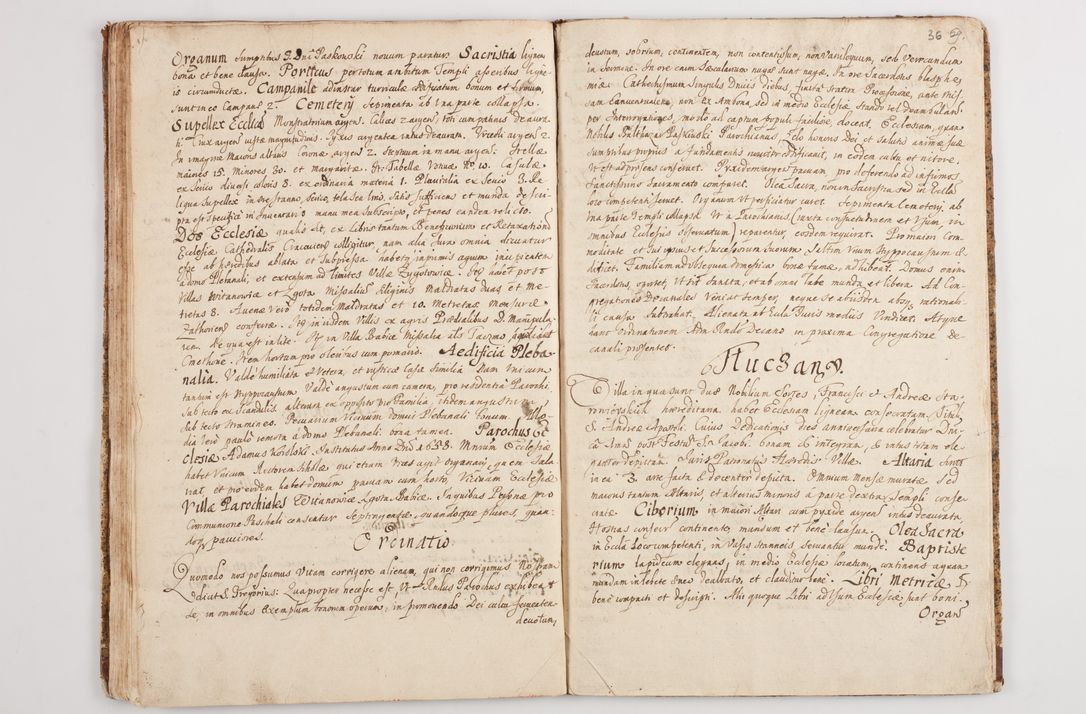 Zdjęcie nr 40 dla obiektu archiwalnego: Actus visitationis externae ecclesiarum decanatus Zatoriensis expeditae mense Augusto a. D. 1679 per. R. D. Andream Pęgowski, archidiaconum Cracoviensem.