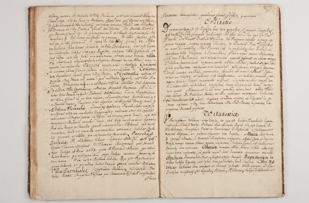 Zdjęcie nr 39 dla obiektu archiwalnego: Actus visitationis externae ecclesiarum decanatus Zatoriensis expeditae mense Augusto a. D. 1679 per. R. D. Andream Pęgowski, archidiaconum Cracoviensem.