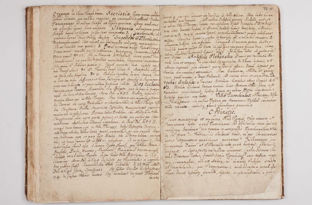 Zdjęcie nr 41 dla obiektu archiwalnego: Actus visitationis externae ecclesiarum decanatus Zatoriensis expeditae mense Augusto a. D. 1679 per. R. D. Andream Pęgowski, archidiaconum Cracoviensem.