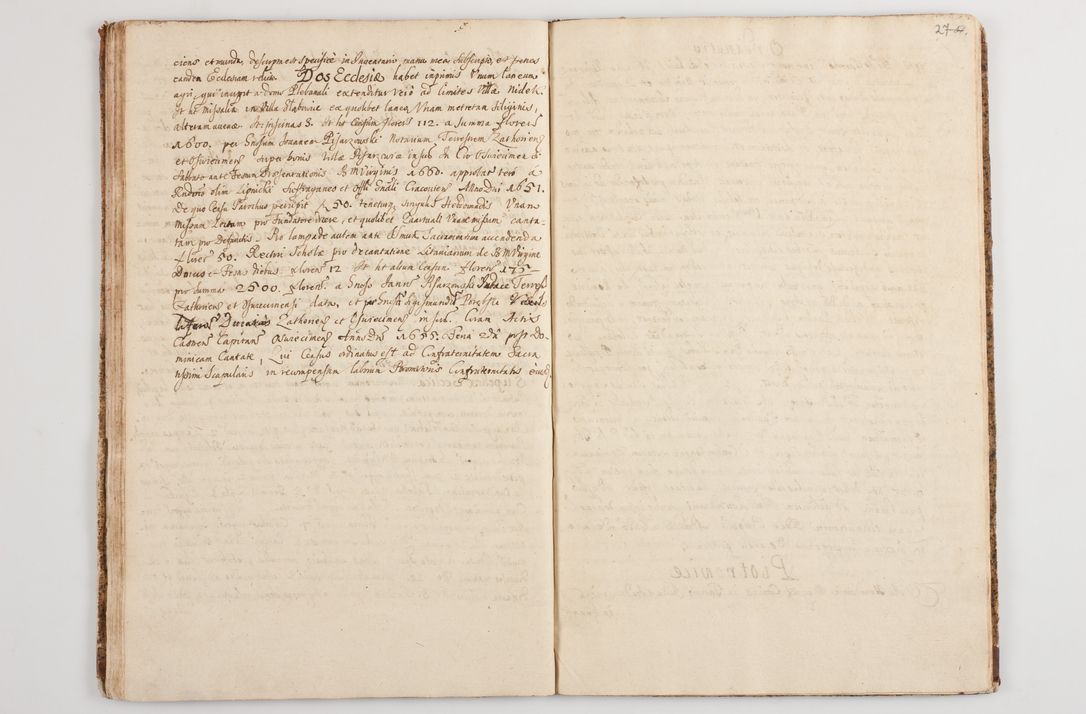 Zdjęcie nr 31 dla obiektu archiwalnego: Actus visitationis externae ecclesiarum decanatus Zatoriensis expeditae mense Augusto a. D. 1679 per. R. D. Andream Pęgowski, archidiaconum Cracoviensem.