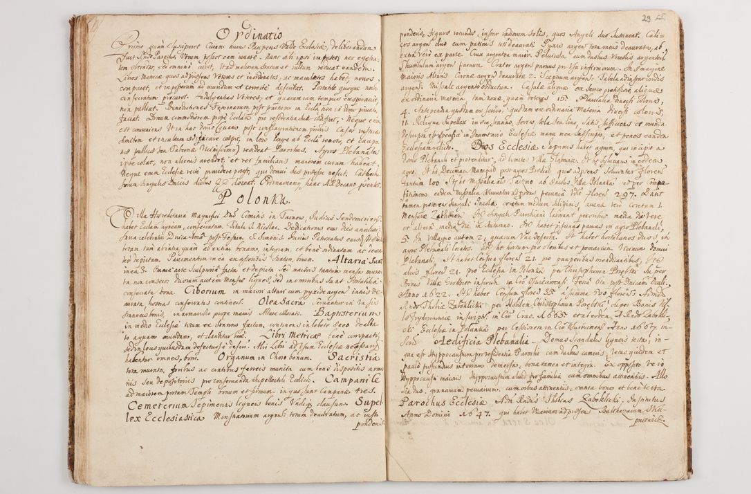 Zdjęcie nr 33 dla obiektu archiwalnego: Actus visitationis externae ecclesiarum decanatus Zatoriensis expeditae mense Augusto a. D. 1679 per. R. D. Andream Pęgowski, archidiaconum Cracoviensem.