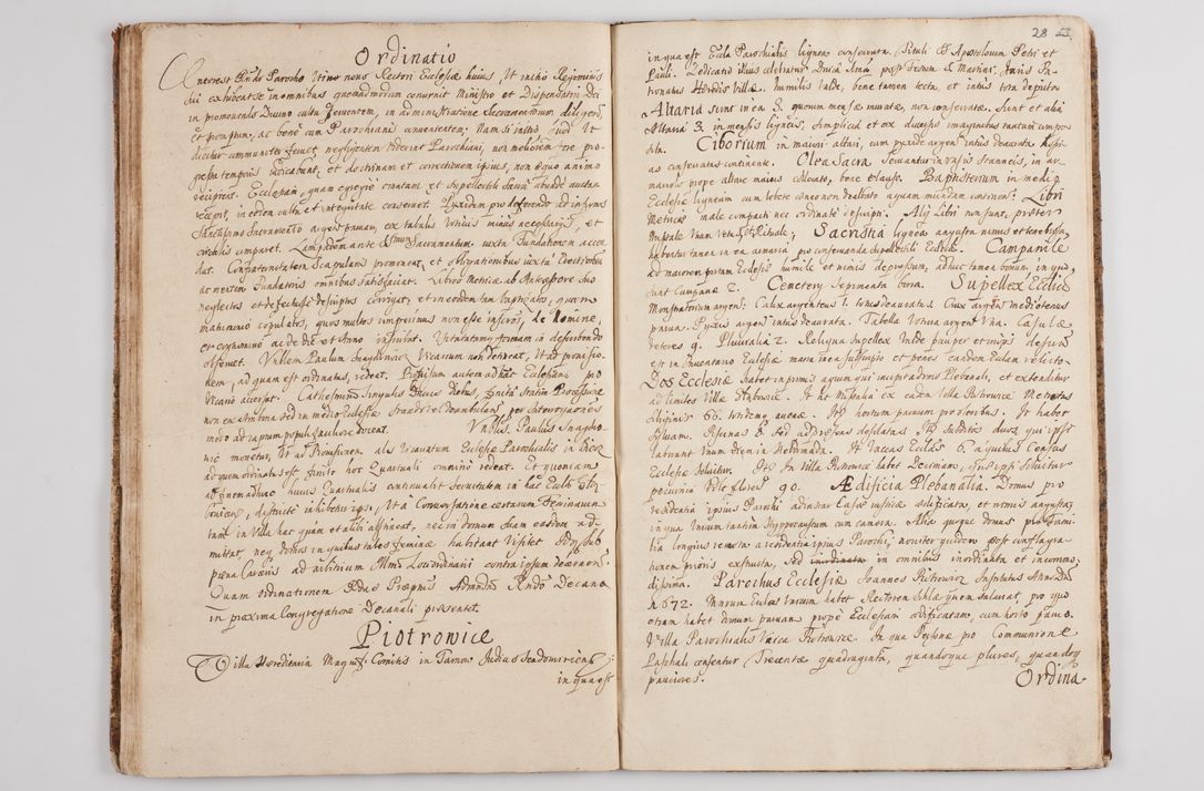 Zdjęcie nr 32 dla obiektu archiwalnego: Actus visitationis externae ecclesiarum decanatus Zatoriensis expeditae mense Augusto a. D. 1679 per. R. D. Andream Pęgowski, archidiaconum Cracoviensem.