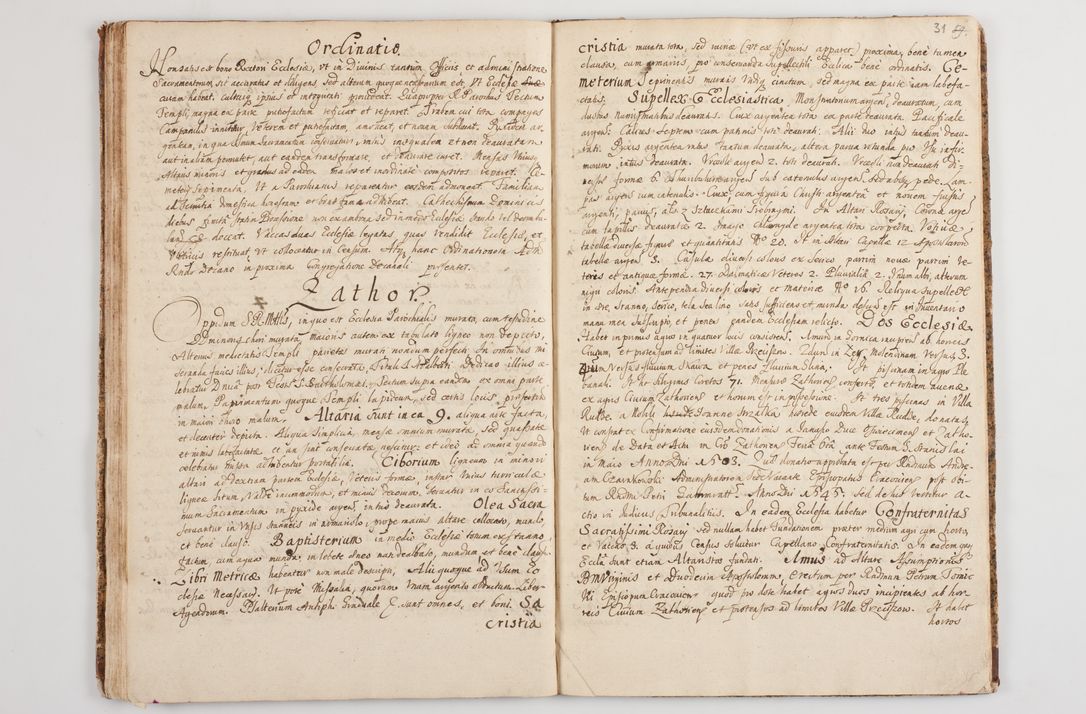 Zdjęcie nr 35 dla obiektu archiwalnego: Actus visitationis externae ecclesiarum decanatus Zatoriensis expeditae mense Augusto a. D. 1679 per. R. D. Andream Pęgowski, archidiaconum Cracoviensem.