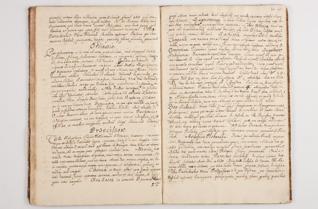 Zdjęcie nr 34 dla obiektu archiwalnego: Actus visitationis externae ecclesiarum decanatus Zatoriensis expeditae mense Augusto a. D. 1679 per. R. D. Andream Pęgowski, archidiaconum Cracoviensem.