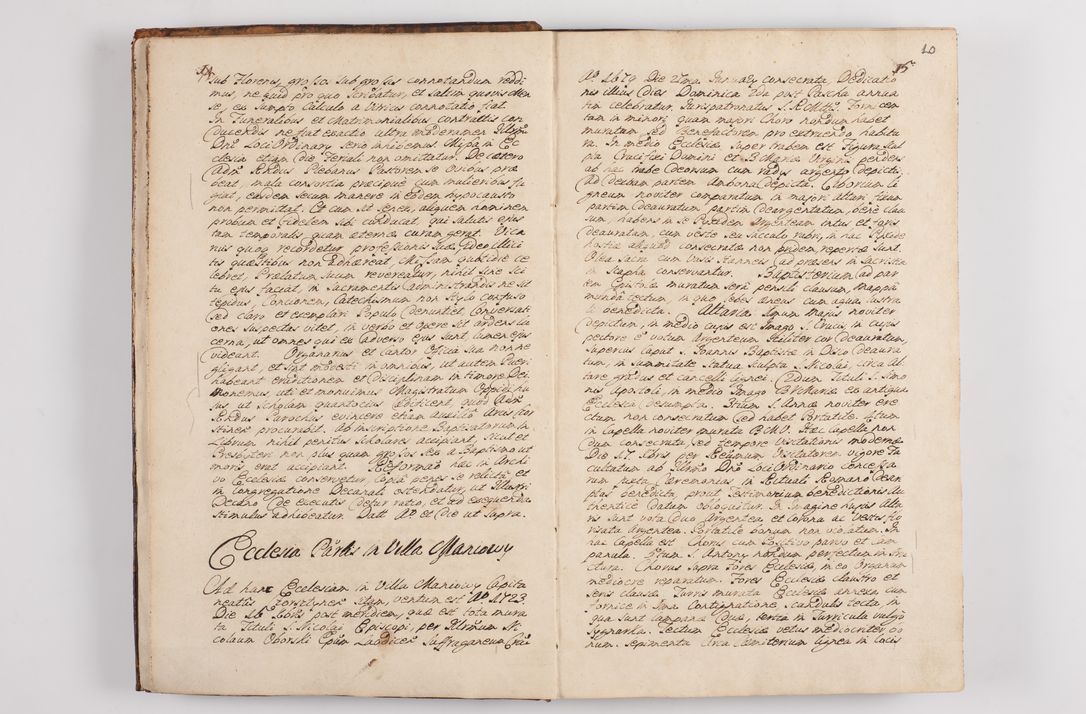 Zdjęcie nr 14 dla obiektu archiwalnego: Visitatio interna et externa officialatus Sandecensis per me Josephum de Zakliczyn Jordan, canonicum cathedralem Cracoviensem, archidiaconum Sandecensem anno 1723 die 12 mensis Decembris incepta, ac tandem anno 1728 die vero 12 mensis Aprilis terminata. Continet decanatus Neoforiensem, Sandecensem, Scepusiensem, Sandecensem (continuatio) Boboviensem. Per Nicolaum Gawrański, notarium apostolicum connotata.