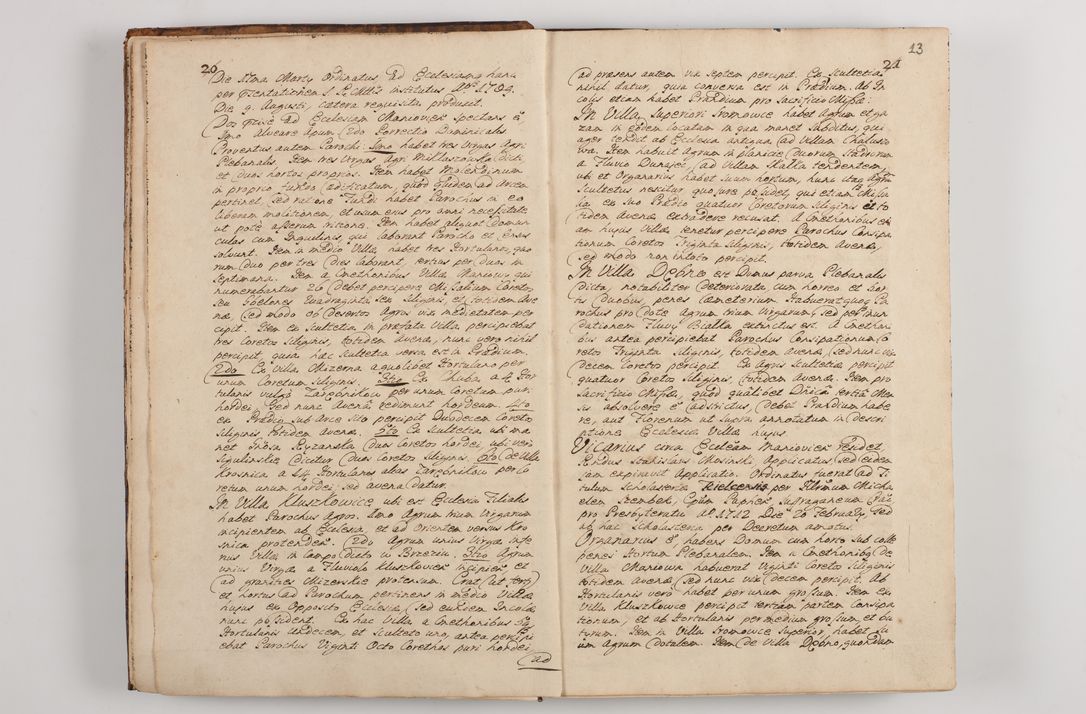 Zdjęcie nr 17 dla obiektu archiwalnego: Visitatio interna et externa officialatus Sandecensis per me Josephum de Zakliczyn Jordan, canonicum cathedralem Cracoviensem, archidiaconum Sandecensem anno 1723 die 12 mensis Decembris incepta, ac tandem anno 1728 die vero 12 mensis Aprilis terminata. Continet decanatus Neoforiensem, Sandecensem, Scepusiensem, Sandecensem (continuatio) Boboviensem. Per Nicolaum Gawrański, notarium apostolicum connotata.