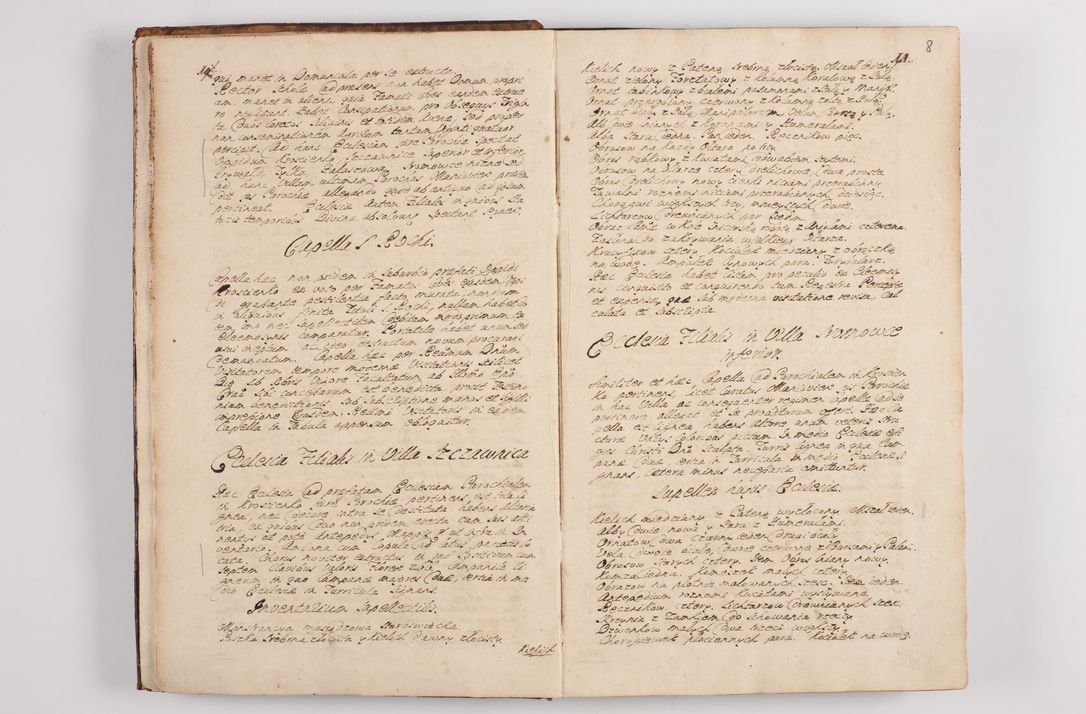 Zdjęcie nr 12 dla obiektu archiwalnego: Visitatio interna et externa officialatus Sandecensis per me Josephum de Zakliczyn Jordan, canonicum cathedralem Cracoviensem, archidiaconum Sandecensem anno 1723 die 12 mensis Decembris incepta, ac tandem anno 1728 die vero 12 mensis Aprilis terminata. Continet decanatus Neoforiensem, Sandecensem, Scepusiensem, Sandecensem (continuatio) Boboviensem. Per Nicolaum Gawrański, notarium apostolicum connotata.