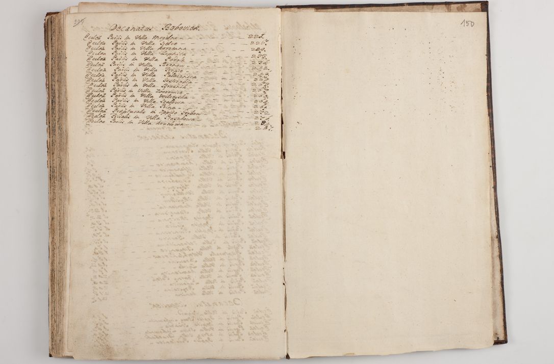 Zdjęcie nr 155 dla obiektu archiwalnego: Visitatio interna et externa officialatus Sandecensis per me Josephum de Zakliczyn Jordan, canonicum cathedralem Cracoviensem, archidiaconum Sandecensem anno 1723 die 12 mensis Decembris incepta, ac tandem anno 1728 die vero 12 mensis Aprilis terminata. Continet decanatus Neoforiensem, Sandecensem, Scepusiensem, Sandecensem (continuatio) Boboviensem. Per Nicolaum Gawrański, notarium apostolicum connotata.