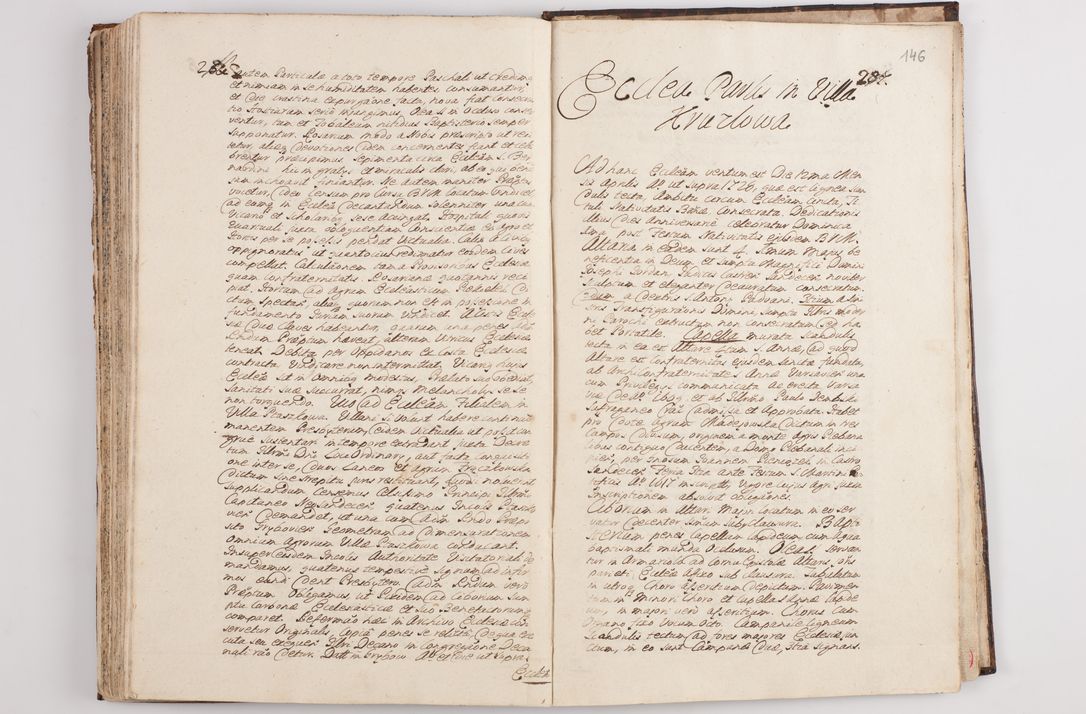 Zdjęcie nr 151 dla obiektu archiwalnego: Visitatio interna et externa officialatus Sandecensis per me Josephum de Zakliczyn Jordan, canonicum cathedralem Cracoviensem, archidiaconum Sandecensem anno 1723 die 12 mensis Decembris incepta, ac tandem anno 1728 die vero 12 mensis Aprilis terminata. Continet decanatus Neoforiensem, Sandecensem, Scepusiensem, Sandecensem (continuatio) Boboviensem. Per Nicolaum Gawrański, notarium apostolicum connotata.