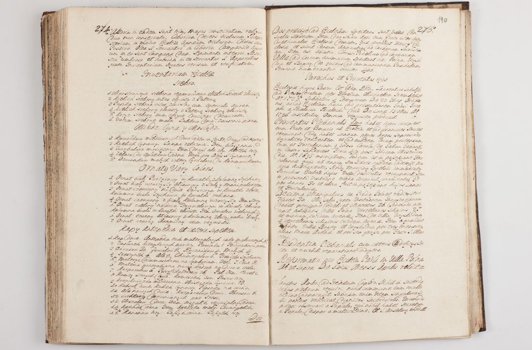 Zdjęcie nr 145 dla obiektu archiwalnego: Visitatio interna et externa officialatus Sandecensis per me Josephum de Zakliczyn Jordan, canonicum cathedralem Cracoviensem, archidiaconum Sandecensem anno 1723 die 12 mensis Decembris incepta, ac tandem anno 1728 die vero 12 mensis Aprilis terminata. Continet decanatus Neoforiensem, Sandecensem, Scepusiensem, Sandecensem (continuatio) Boboviensem. Per Nicolaum Gawrański, notarium apostolicum connotata.