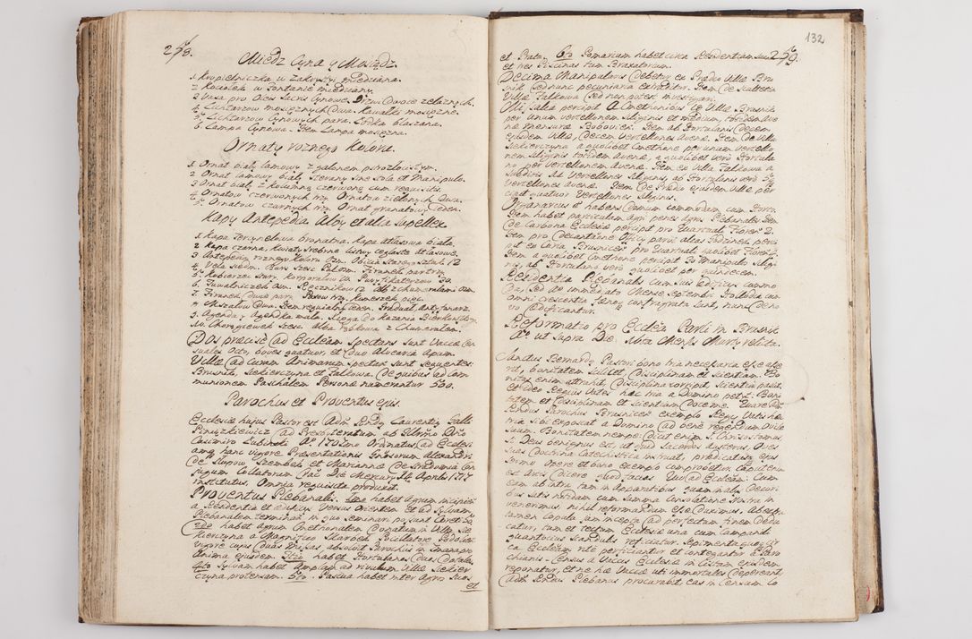 Zdjęcie nr 137 dla obiektu archiwalnego: Visitatio interna et externa officialatus Sandecensis per me Josephum de Zakliczyn Jordan, canonicum cathedralem Cracoviensem, archidiaconum Sandecensem anno 1723 die 12 mensis Decembris incepta, ac tandem anno 1728 die vero 12 mensis Aprilis terminata. Continet decanatus Neoforiensem, Sandecensem, Scepusiensem, Sandecensem (continuatio) Boboviensem. Per Nicolaum Gawrański, notarium apostolicum connotata.