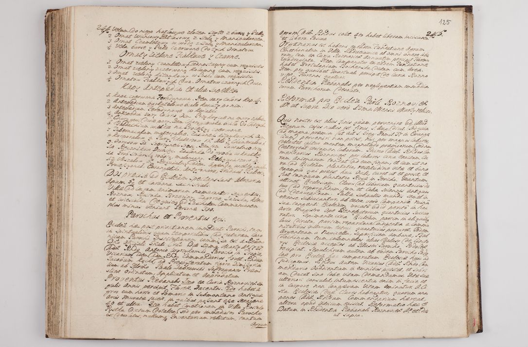 Zdjęcie nr 130 dla obiektu archiwalnego: Visitatio interna et externa officialatus Sandecensis per me Josephum de Zakliczyn Jordan, canonicum cathedralem Cracoviensem, archidiaconum Sandecensem anno 1723 die 12 mensis Decembris incepta, ac tandem anno 1728 die vero 12 mensis Aprilis terminata. Continet decanatus Neoforiensem, Sandecensem, Scepusiensem, Sandecensem (continuatio) Boboviensem. Per Nicolaum Gawrański, notarium apostolicum connotata.