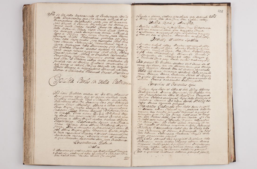 Zdjęcie nr 133 dla obiektu archiwalnego: Visitatio interna et externa officialatus Sandecensis per me Josephum de Zakliczyn Jordan, canonicum cathedralem Cracoviensem, archidiaconum Sandecensem anno 1723 die 12 mensis Decembris incepta, ac tandem anno 1728 die vero 12 mensis Aprilis terminata. Continet decanatus Neoforiensem, Sandecensem, Scepusiensem, Sandecensem (continuatio) Boboviensem. Per Nicolaum Gawrański, notarium apostolicum connotata.