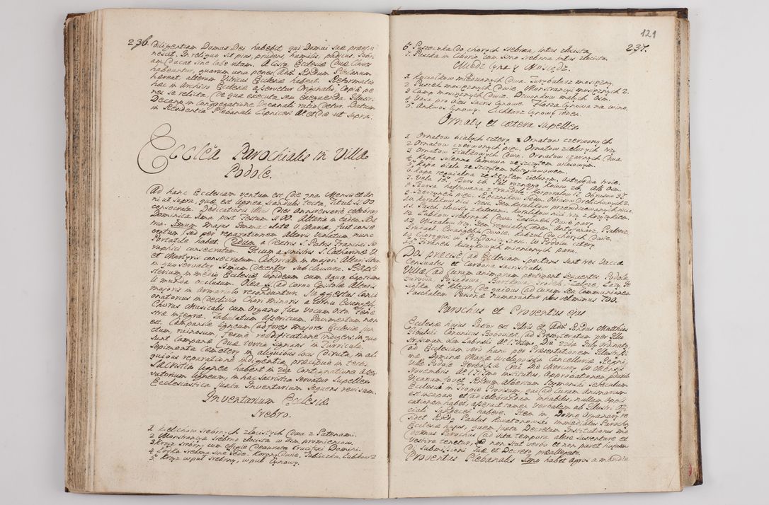 Zdjęcie nr 126 dla obiektu archiwalnego: Visitatio interna et externa officialatus Sandecensis per me Josephum de Zakliczyn Jordan, canonicum cathedralem Cracoviensem, archidiaconum Sandecensem anno 1723 die 12 mensis Decembris incepta, ac tandem anno 1728 die vero 12 mensis Aprilis terminata. Continet decanatus Neoforiensem, Sandecensem, Scepusiensem, Sandecensem (continuatio) Boboviensem. Per Nicolaum Gawrański, notarium apostolicum connotata.