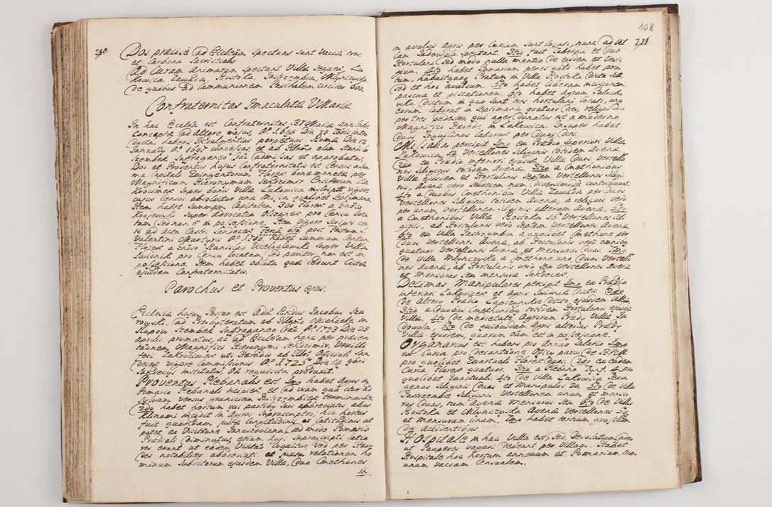 Zdjęcie nr 113 dla obiektu archiwalnego: Visitatio interna et externa officialatus Sandecensis per me Josephum de Zakliczyn Jordan, canonicum cathedralem Cracoviensem, archidiaconum Sandecensem anno 1723 die 12 mensis Decembris incepta, ac tandem anno 1728 die vero 12 mensis Aprilis terminata. Continet decanatus Neoforiensem, Sandecensem, Scepusiensem, Sandecensem (continuatio) Boboviensem. Per Nicolaum Gawrański, notarium apostolicum connotata.