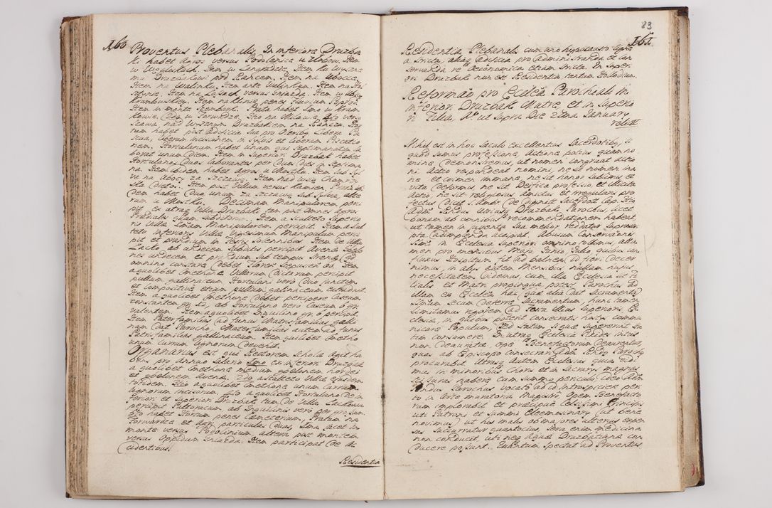 Zdjęcie nr 88 dla obiektu archiwalnego: Visitatio interna et externa officialatus Sandecensis per me Josephum de Zakliczyn Jordan, canonicum cathedralem Cracoviensem, archidiaconum Sandecensem anno 1723 die 12 mensis Decembris incepta, ac tandem anno 1728 die vero 12 mensis Aprilis terminata. Continet decanatus Neoforiensem, Sandecensem, Scepusiensem, Sandecensem (continuatio) Boboviensem. Per Nicolaum Gawrański, notarium apostolicum connotata.