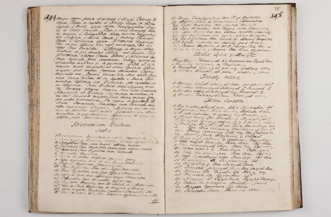 Zdjęcie nr 80 dla obiektu archiwalnego: Visitatio interna et externa officialatus Sandecensis per me Josephum de Zakliczyn Jordan, canonicum cathedralem Cracoviensem, archidiaconum Sandecensem anno 1723 die 12 mensis Decembris incepta, ac tandem anno 1728 die vero 12 mensis Aprilis terminata. Continet decanatus Neoforiensem, Sandecensem, Scepusiensem, Sandecensem (continuatio) Boboviensem. Per Nicolaum Gawrański, notarium apostolicum connotata.