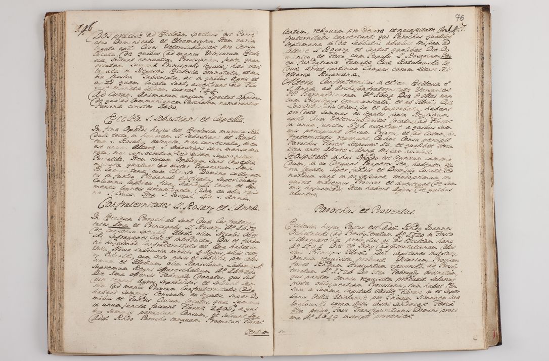 Zdjęcie nr 81 dla obiektu archiwalnego: Visitatio interna et externa officialatus Sandecensis per me Josephum de Zakliczyn Jordan, canonicum cathedralem Cracoviensem, archidiaconum Sandecensem anno 1723 die 12 mensis Decembris incepta, ac tandem anno 1728 die vero 12 mensis Aprilis terminata. Continet decanatus Neoforiensem, Sandecensem, Scepusiensem, Sandecensem (continuatio) Boboviensem. Per Nicolaum Gawrański, notarium apostolicum connotata.