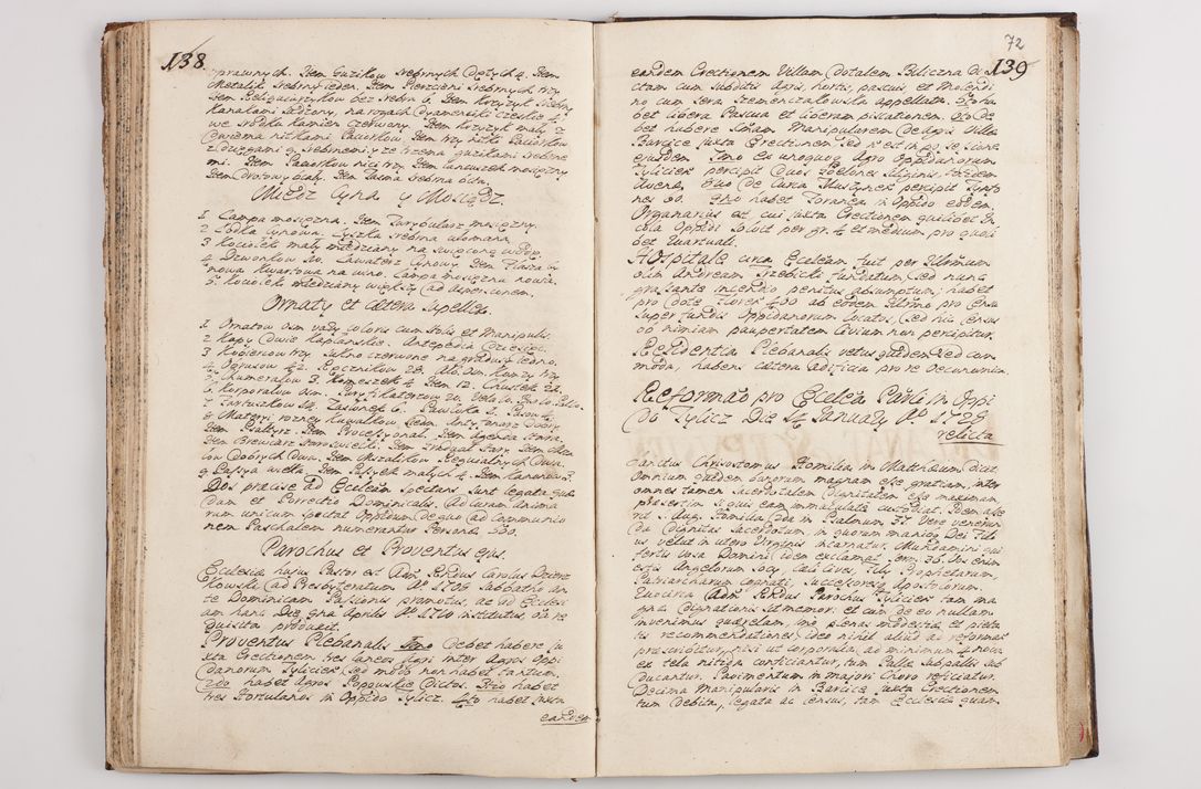 Zdjęcie nr 77 dla obiektu archiwalnego: Visitatio interna et externa officialatus Sandecensis per me Josephum de Zakliczyn Jordan, canonicum cathedralem Cracoviensem, archidiaconum Sandecensem anno 1723 die 12 mensis Decembris incepta, ac tandem anno 1728 die vero 12 mensis Aprilis terminata. Continet decanatus Neoforiensem, Sandecensem, Scepusiensem, Sandecensem (continuatio) Boboviensem. Per Nicolaum Gawrański, notarium apostolicum connotata.