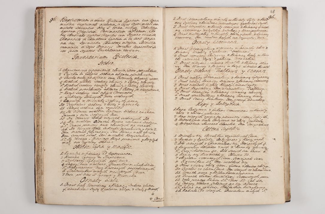 Zdjęcie nr 53 dla obiektu archiwalnego: Visitatio interna et externa officialatus Sandecensis per me Josephum de Zakliczyn Jordan, canonicum cathedralem Cracoviensem, archidiaconum Sandecensem anno 1723 die 12 mensis Decembris incepta, ac tandem anno 1728 die vero 12 mensis Aprilis terminata. Continet decanatus Neoforiensem, Sandecensem, Scepusiensem, Sandecensem (continuatio) Boboviensem. Per Nicolaum Gawrański, notarium apostolicum connotata.