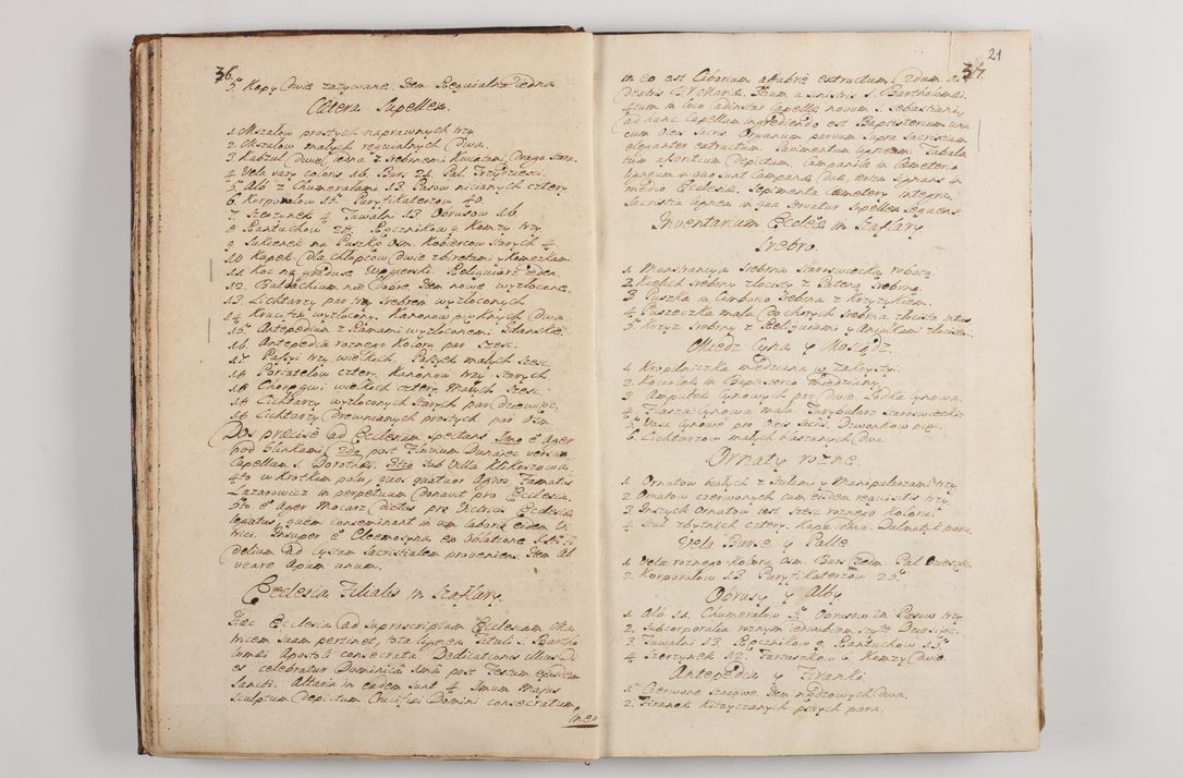 Zdjęcie nr 25 dla obiektu archiwalnego: Visitatio interna et externa officialatus Sandecensis per me Josephum de Zakliczyn Jordan, canonicum cathedralem Cracoviensem, archidiaconum Sandecensem anno 1723 die 12 mensis Decembris incepta, ac tandem anno 1728 die vero 12 mensis Aprilis terminata. Continet decanatus Neoforiensem, Sandecensem, Scepusiensem, Sandecensem (continuatio) Boboviensem. Per Nicolaum Gawrański, notarium apostolicum connotata.