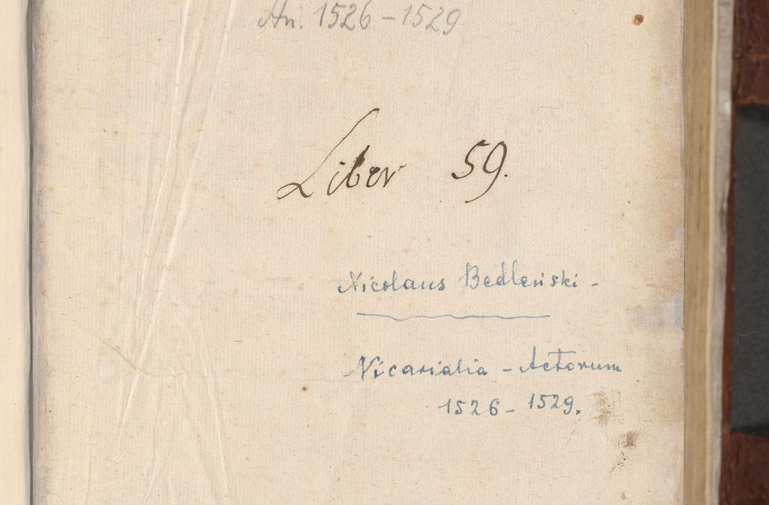 Zdjęcie nr 4 dla obiektu archiwalnego: [Acta actorum vicarialia coram Nicolao Bedlenski]