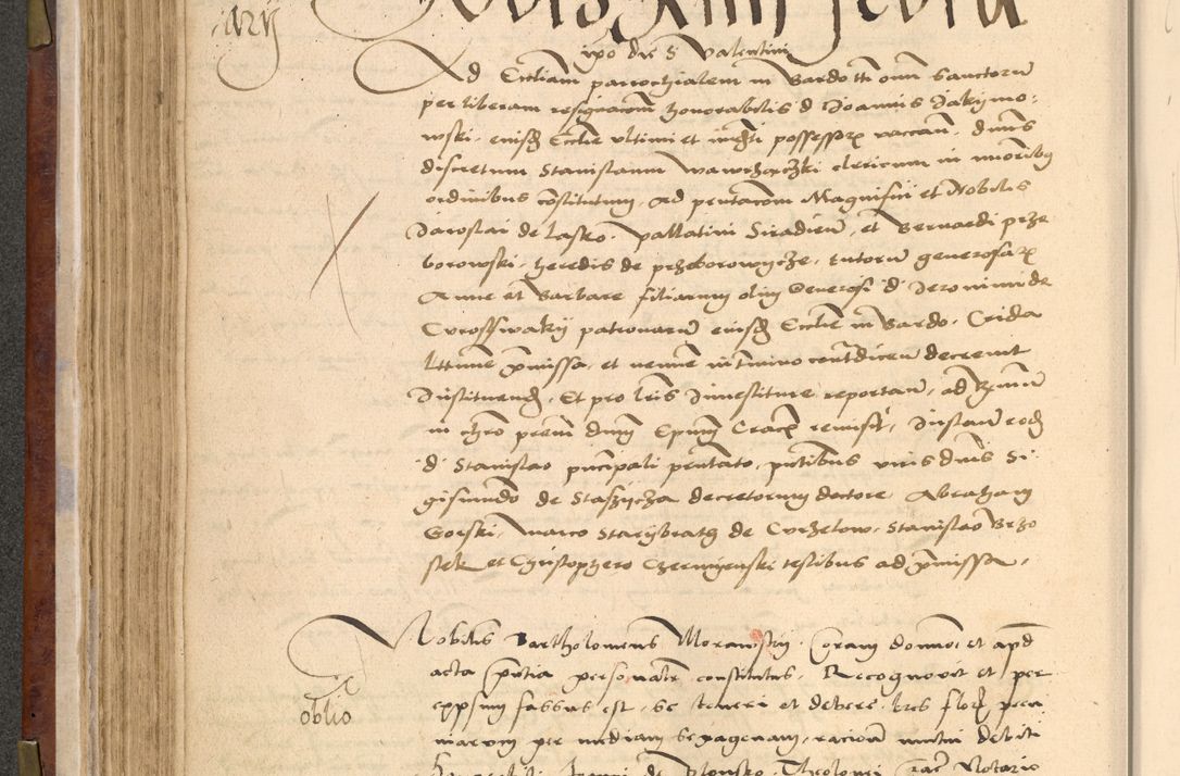 Zdjęcie nr 199 dla obiektu archiwalnego: [Acta actorum vicarialia coram Nicolao Bedlenski]