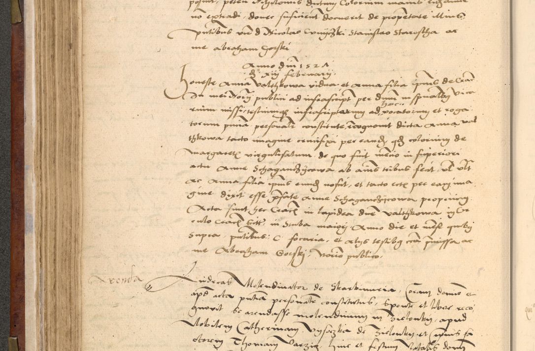 Zdjęcie nr 197 dla obiektu archiwalnego: [Acta actorum vicarialia coram Nicolao Bedlenski]