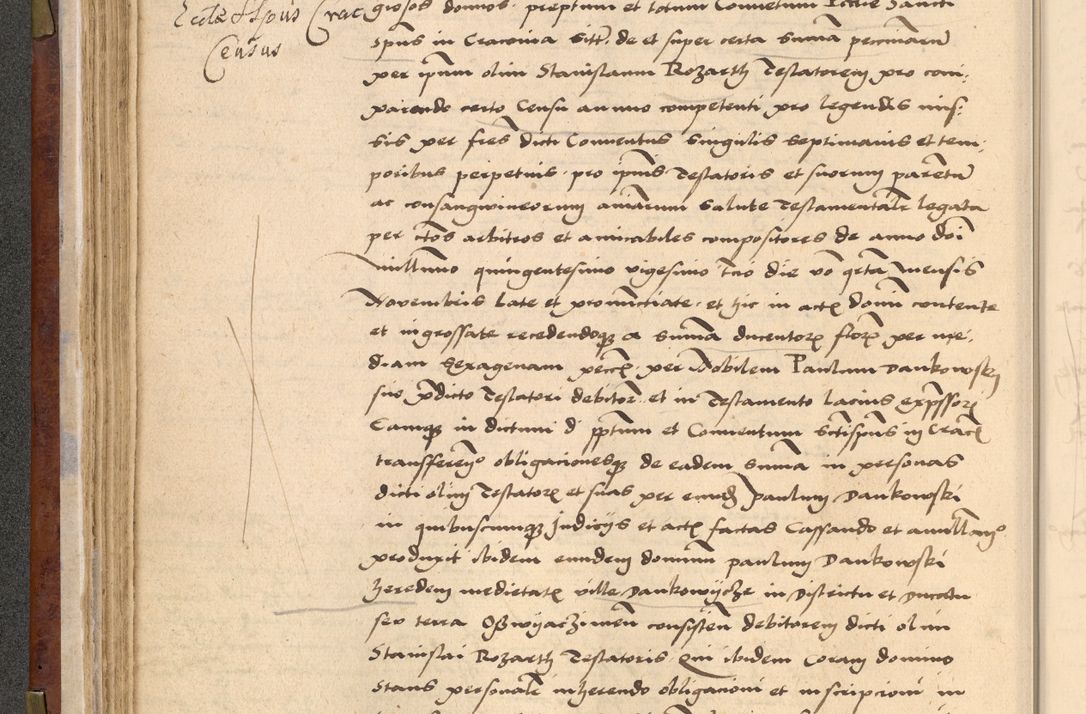 Zdjęcie nr 107 dla obiektu archiwalnego: [Acta actorum vicarialia coram Nicolao Bedlenski]