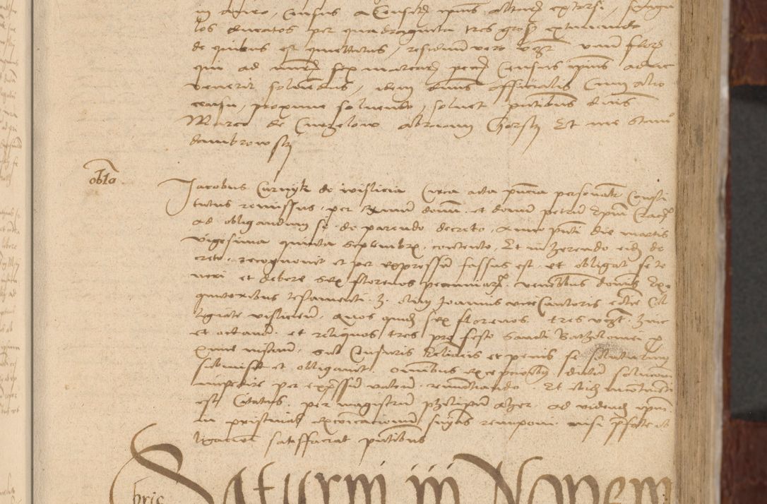 Zdjęcie nr 38 dla obiektu archiwalnego: [Acta actorum vicarialia coram Nicolao Bedlenski]