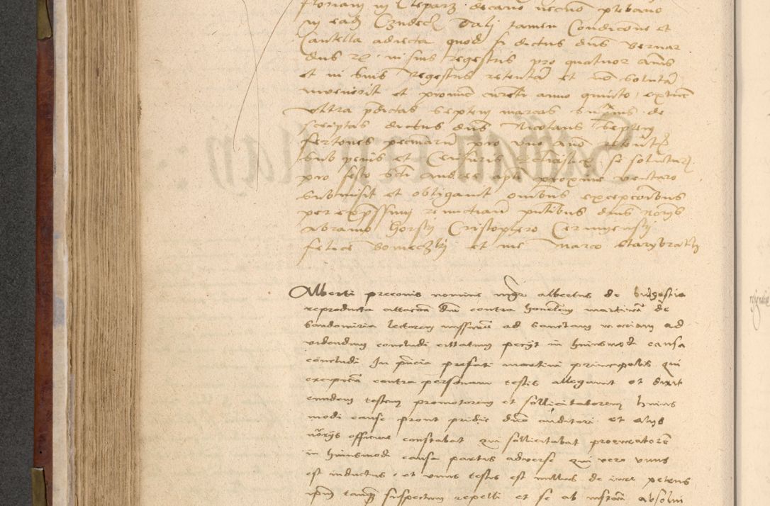 Zdjęcie nr 403 dla obiektu archiwalnego: [Acta actorum vicarialia coram Nicolao Bedlenski]