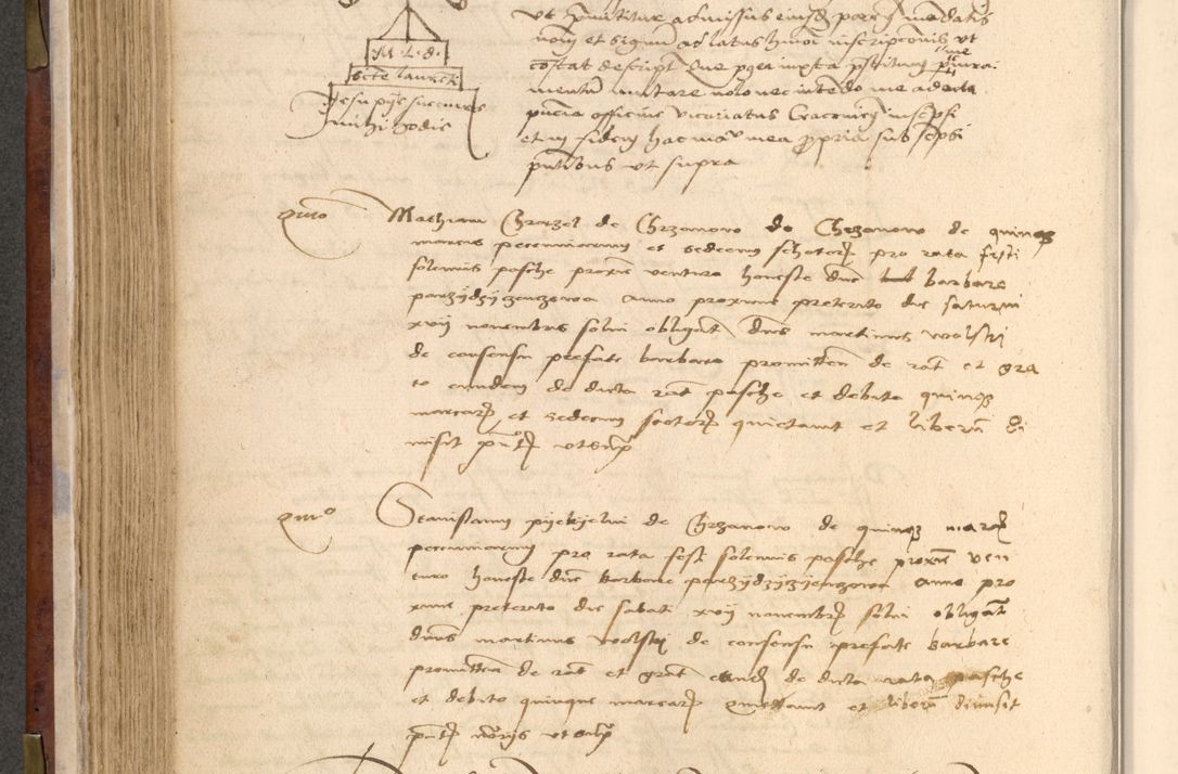 Zdjęcie nr 343 dla obiektu archiwalnego: [Acta actorum vicarialia coram Nicolao Bedlenski]